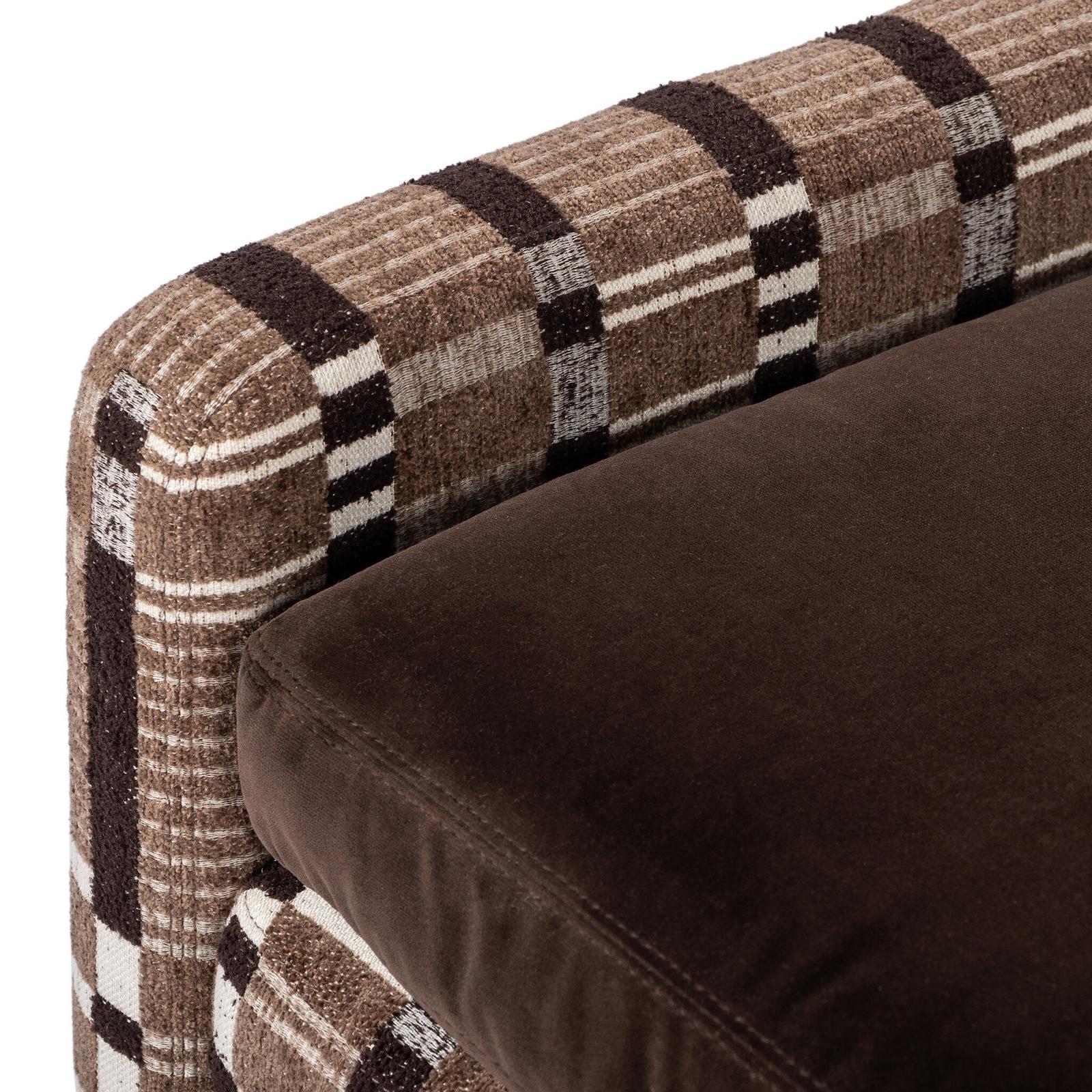Four Hands Serena Sandhill Cocoa Ottoman