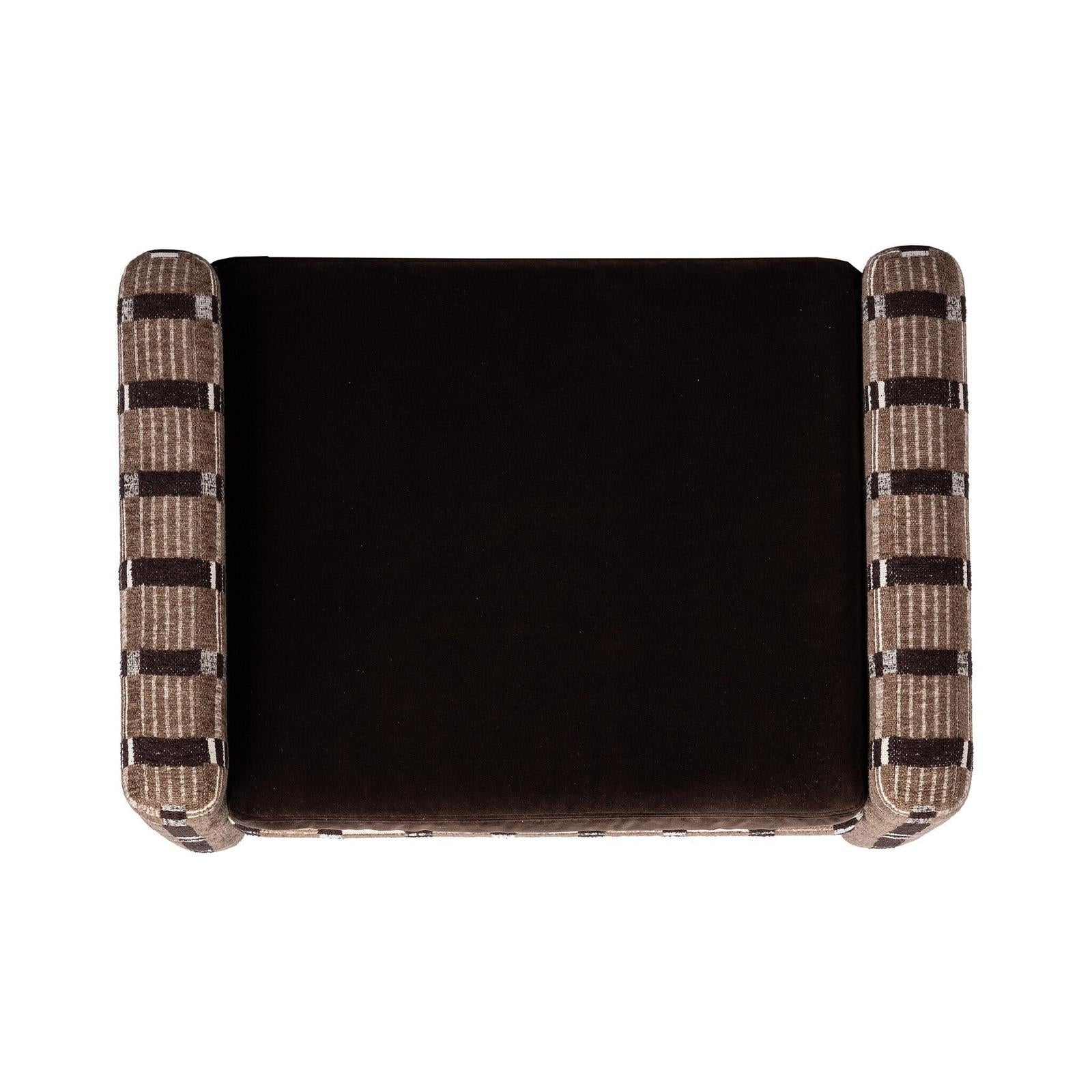 Four Hands Serena Sandhill Cocoa Ottoman