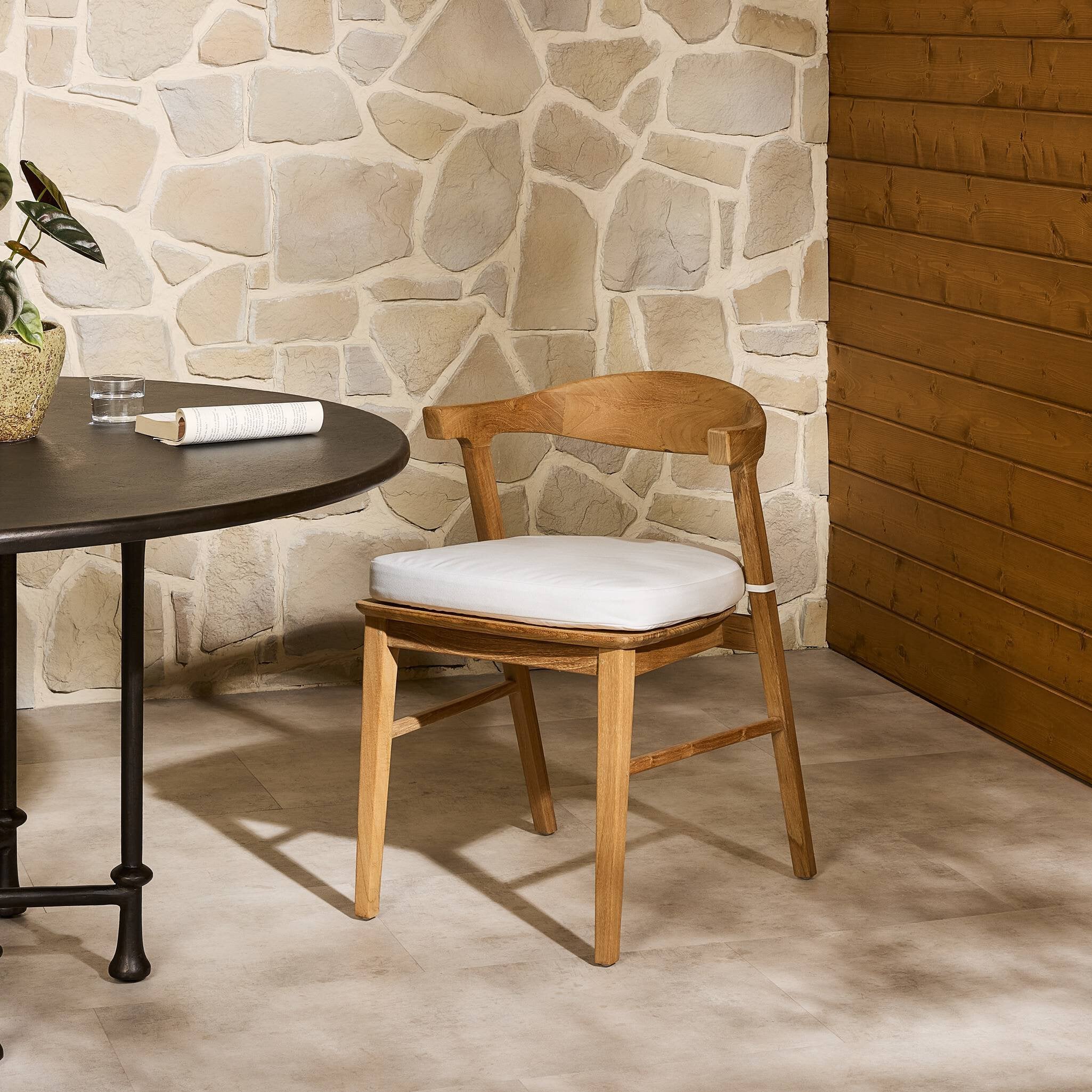 Four Hands Cliff Outdoor Dining Chair