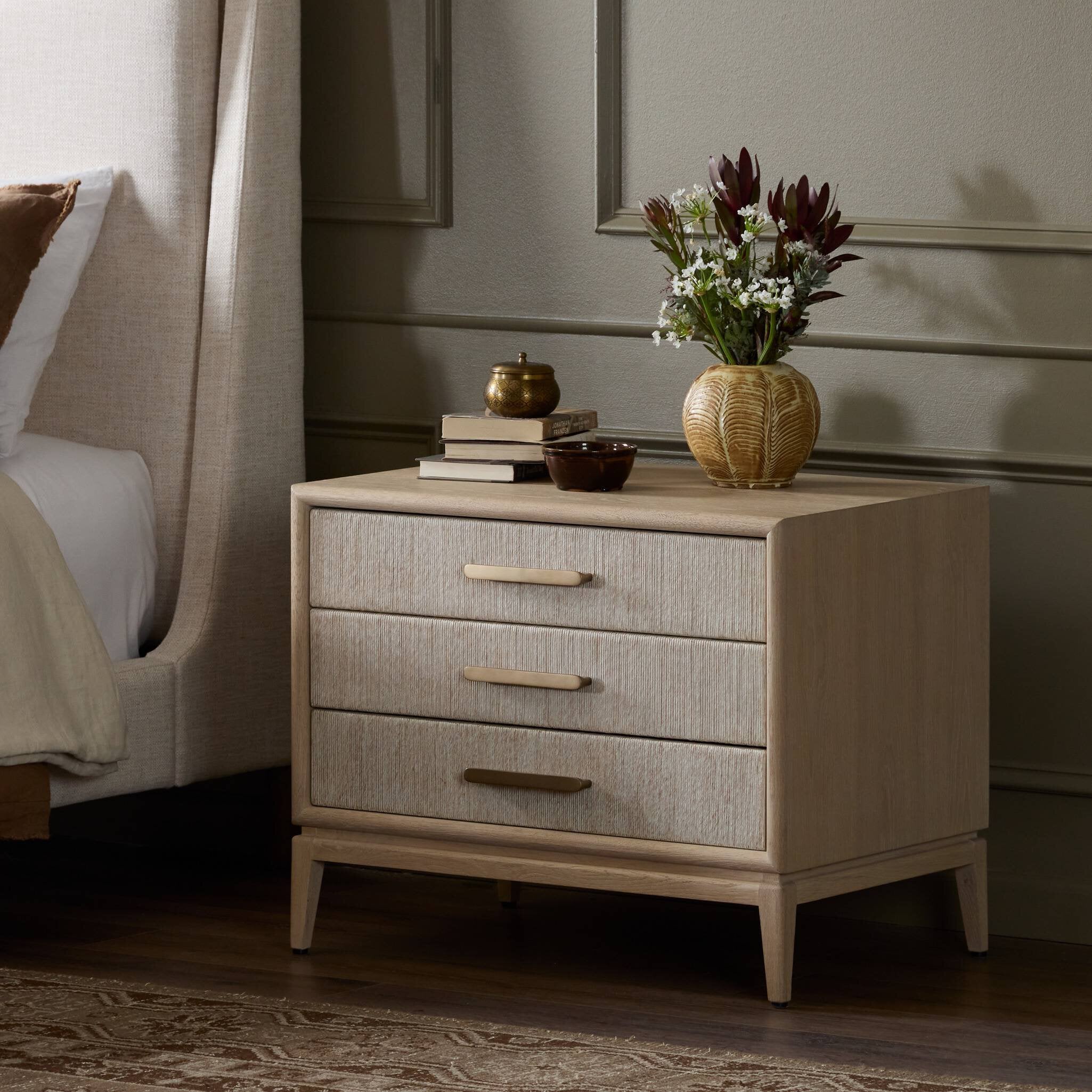 Four Hands Rosenell Closed Nightstand