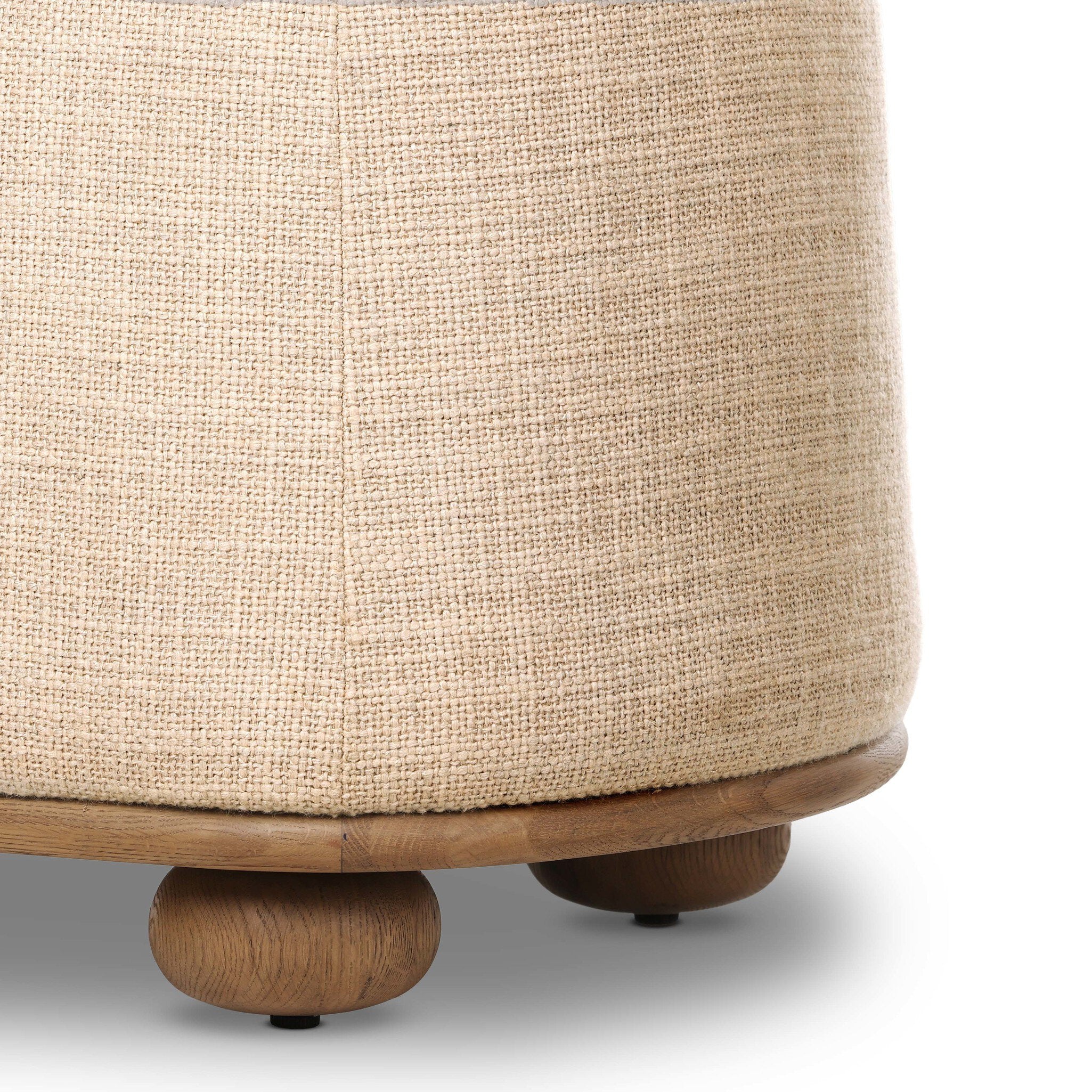 Four Hands Bilbury Oval Ottoman