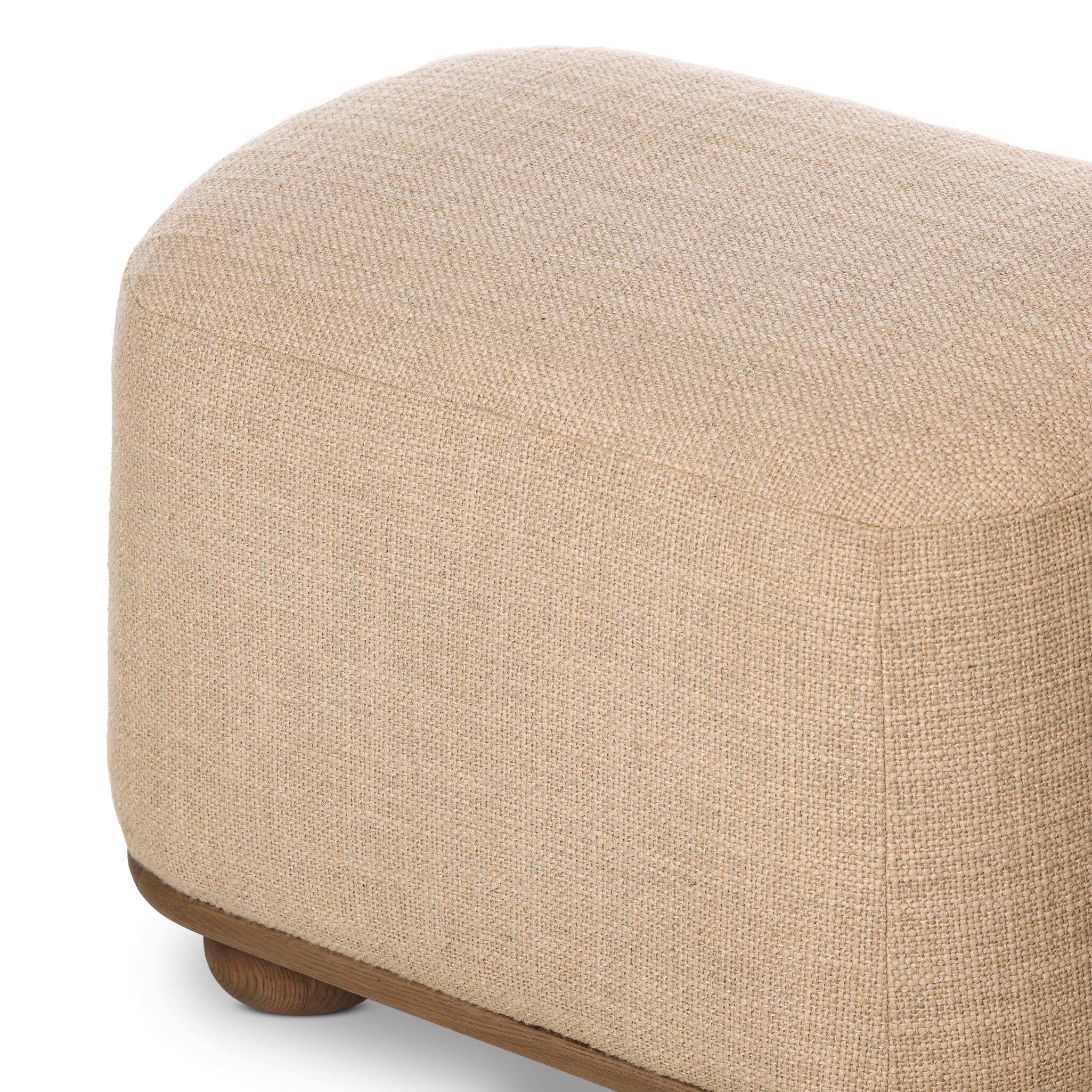 Four Hands Bilbury Oval Ottoman