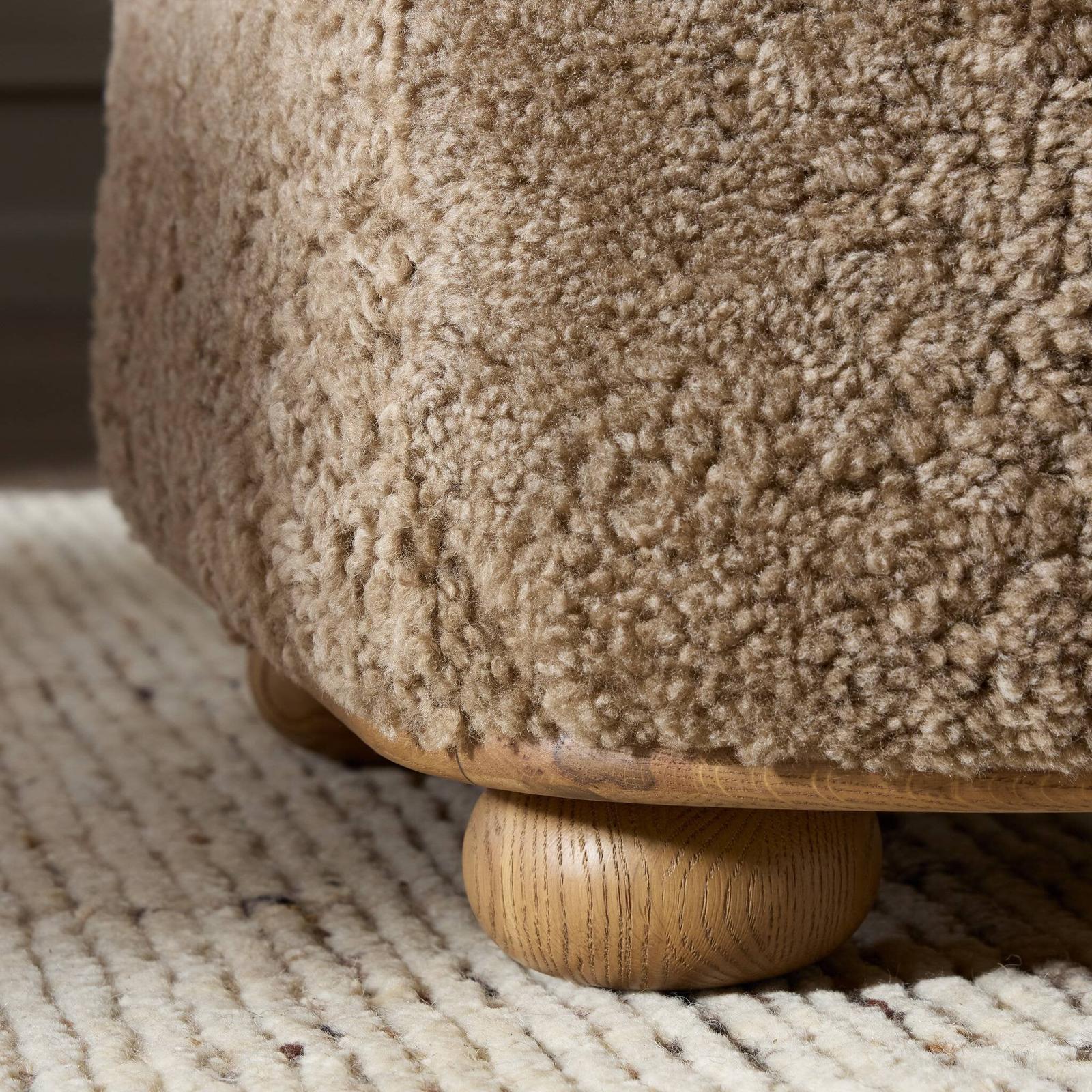 Bilbury Oval Ottoman
