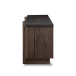 Baxter Media Console - Weathered Mango Solid