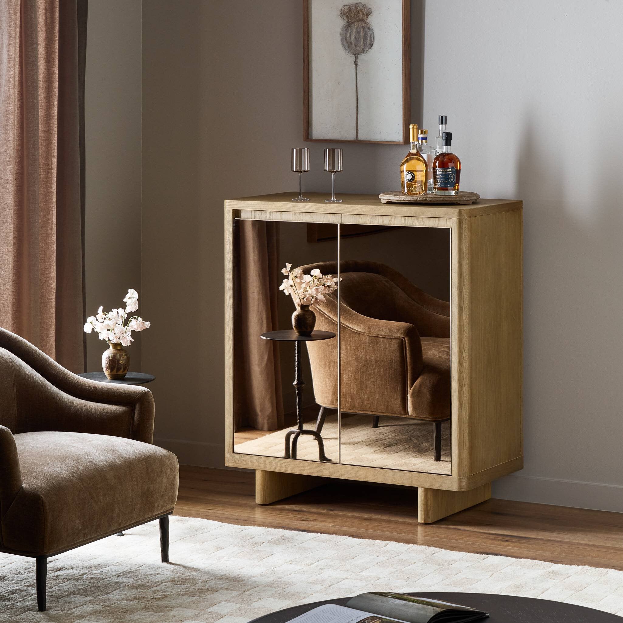 Four Hands Reneen Bar Cabinet