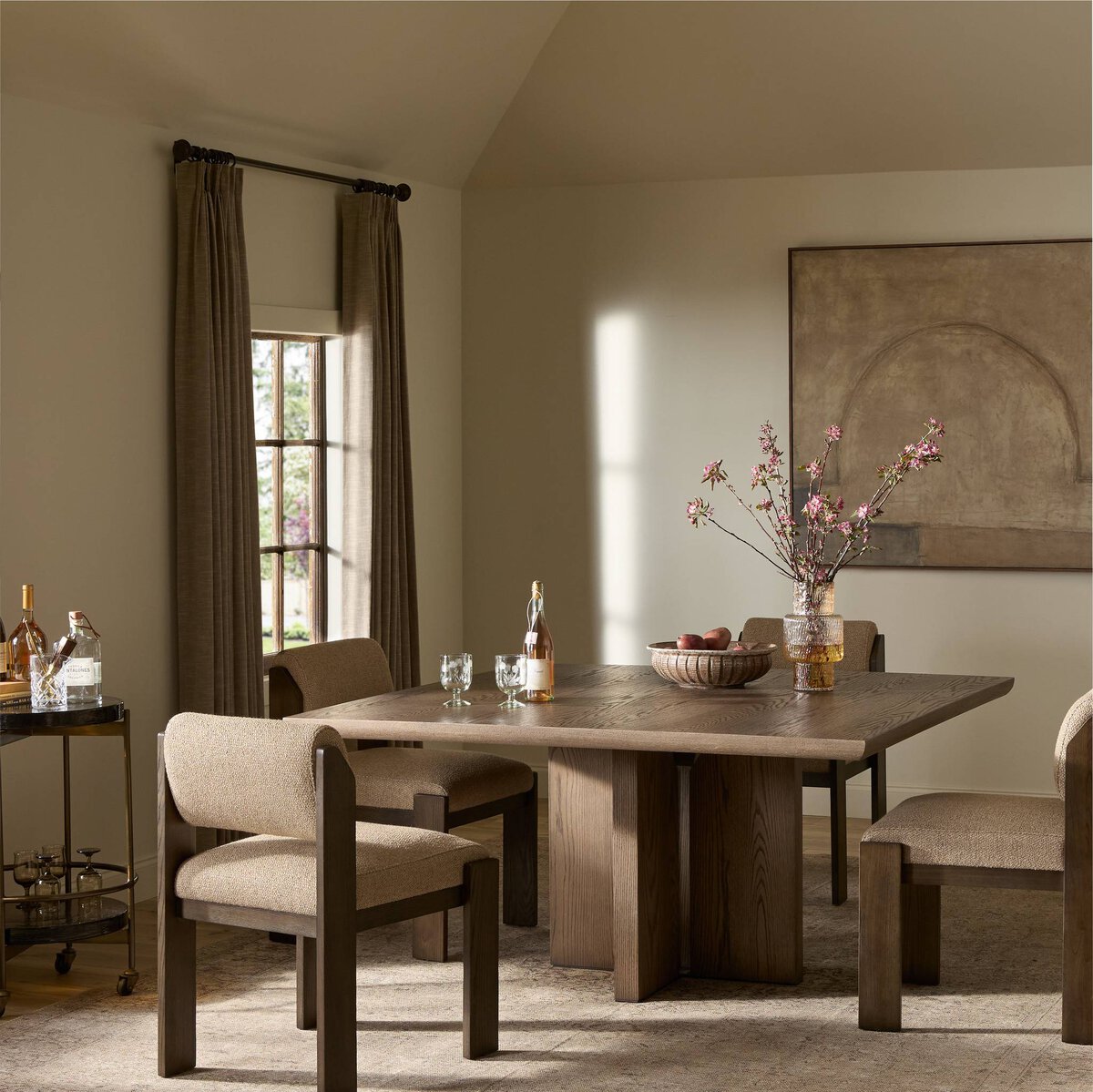 Four Hands Ernest Square Dining Table