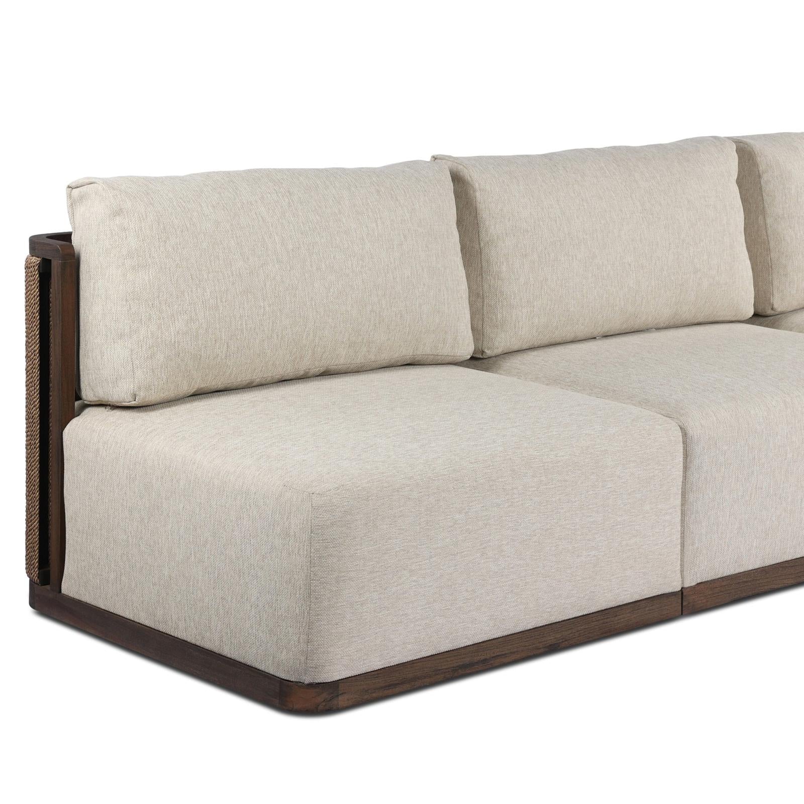 Four Hands Brio Outdoor 3-Piece Sectional