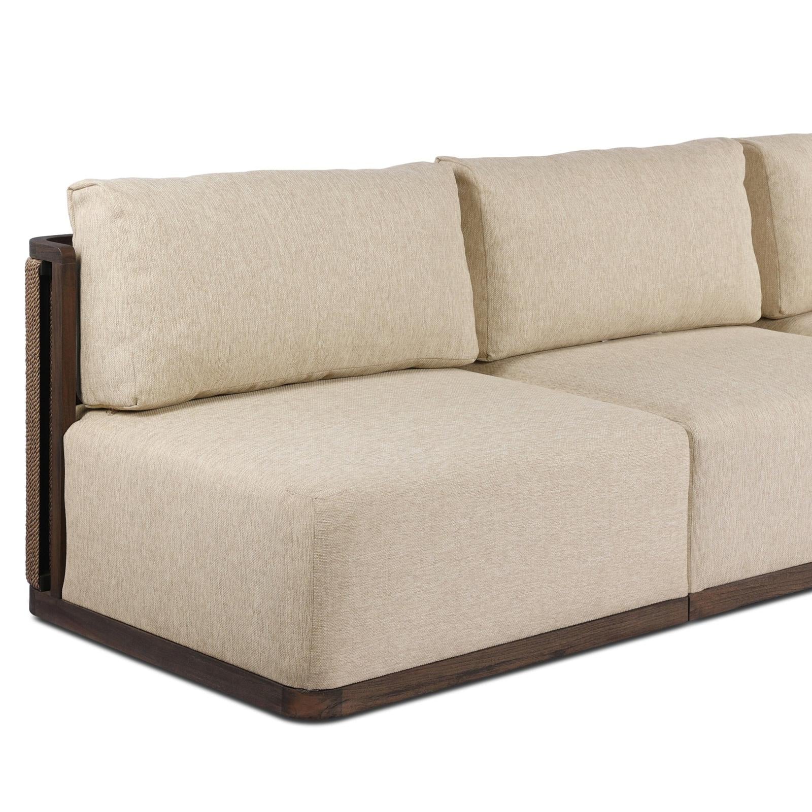 Four Hands Brio Outdoor 5-Piece Sectional
