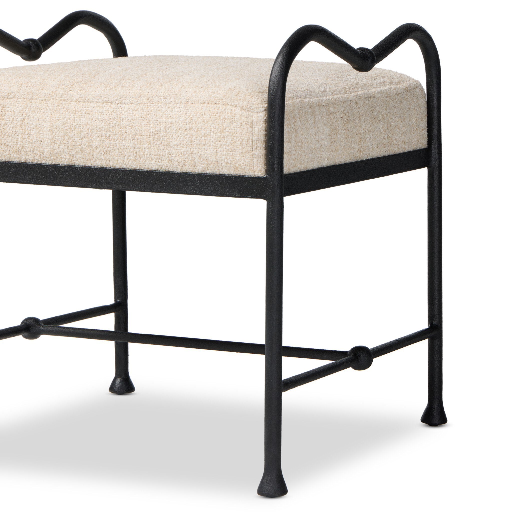Four Hands Leona Accent Stool