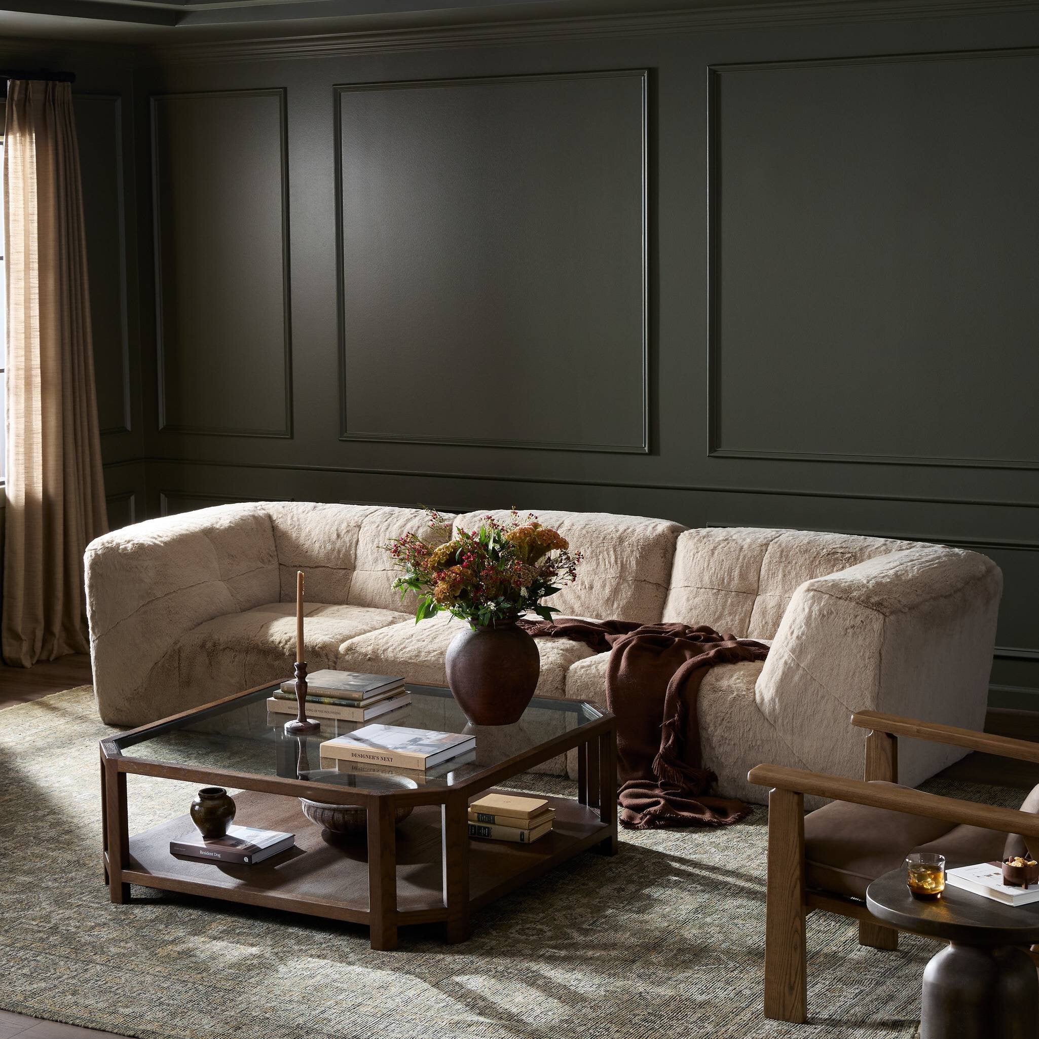 Four Hands Miles 3-Piece Sectional Sofa