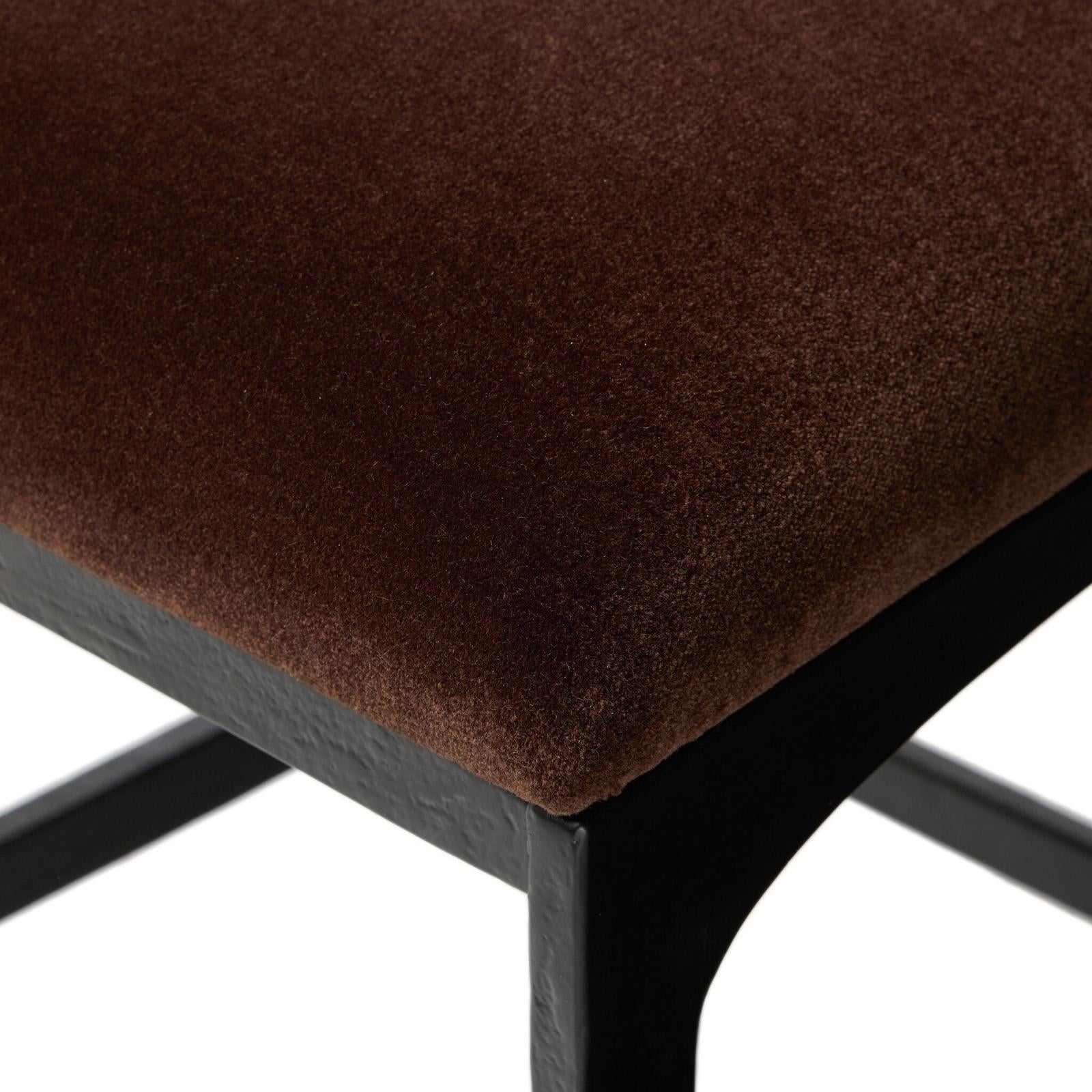 Valeene Counter Stool - Monte Chocolate