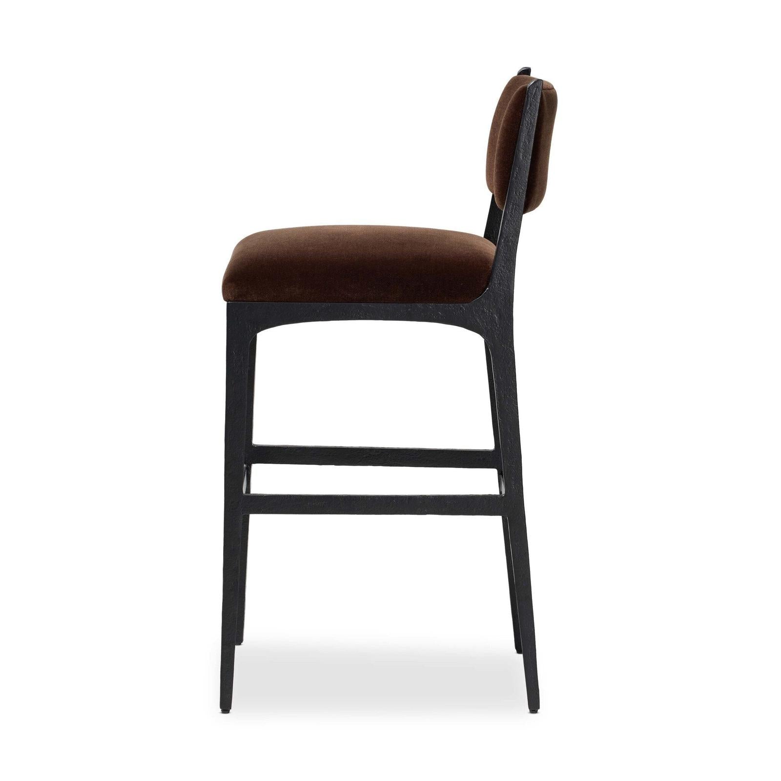 Valeene Bar Stool - Monte Chocolate