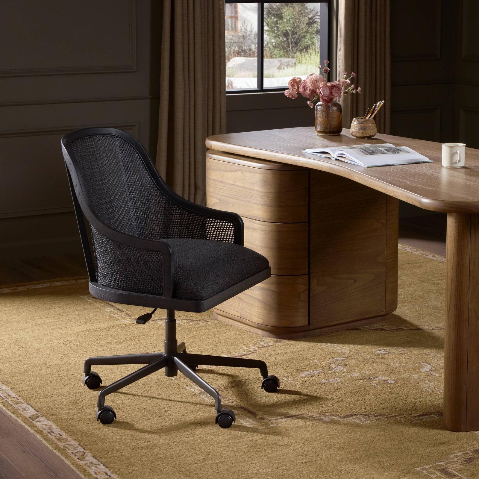 Mischa Desk Chair - Gibson Black