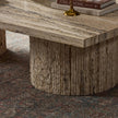 Angelo Coffee Table - White Travertine