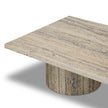 Angelo Coffee Table - White Travertine
