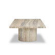 Angelo Coffee Table - White Travertine