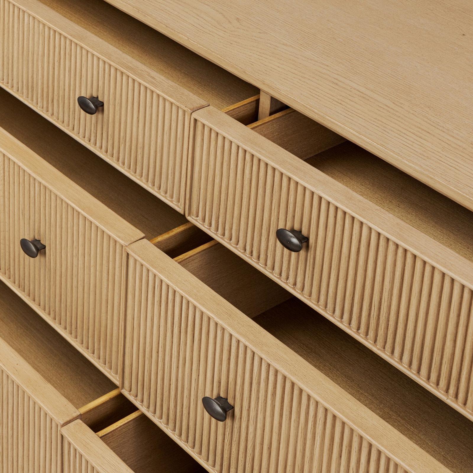 Hazel 6 Drawer Dresser
