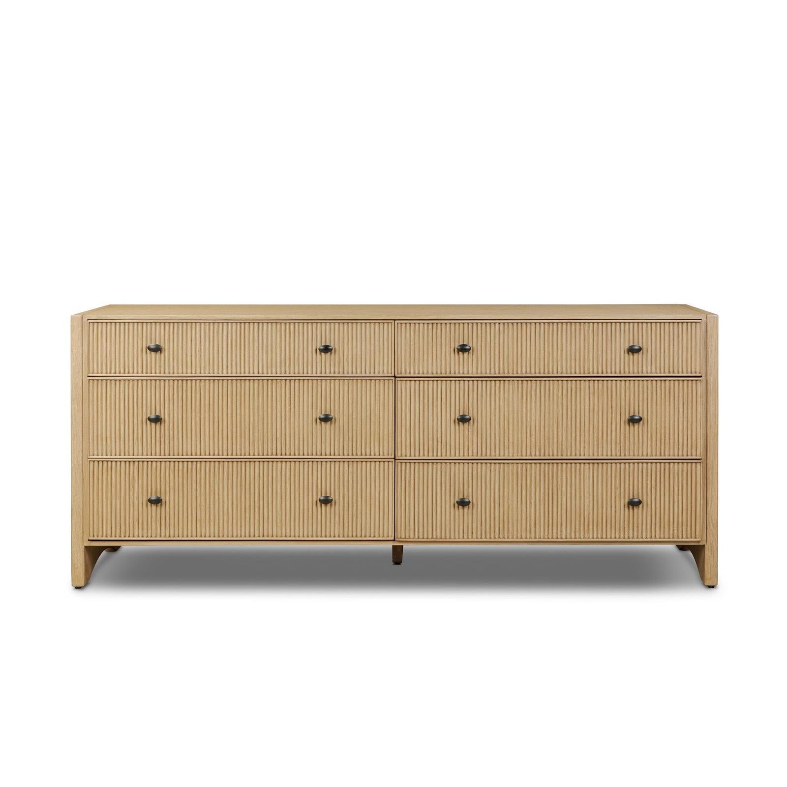 Hazel 6 Drawer Dresser