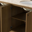 Four Hands Dean Washed Natural Veneer Double Vanity
