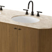 Four Hands Dean Washed Natural Veneer Double Vanity