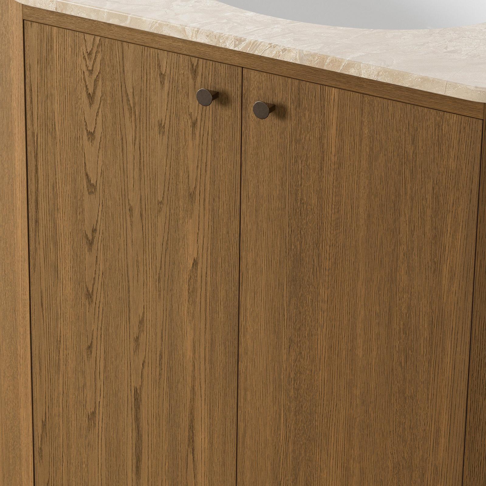 Four Hands Dean Washed Natural Veneer Single Vanity