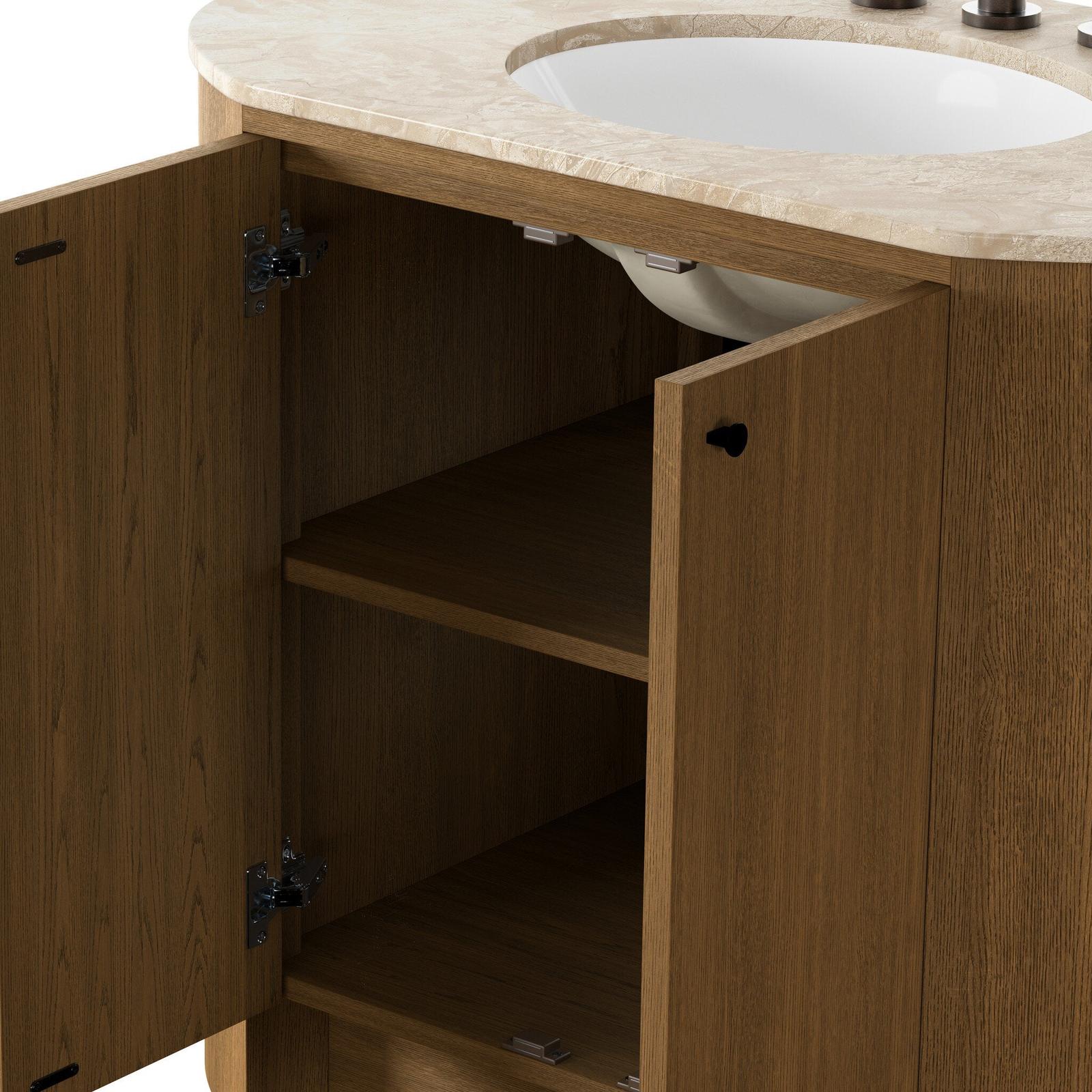 Four Hands Dean Washed Natural Veneer Single Vanity