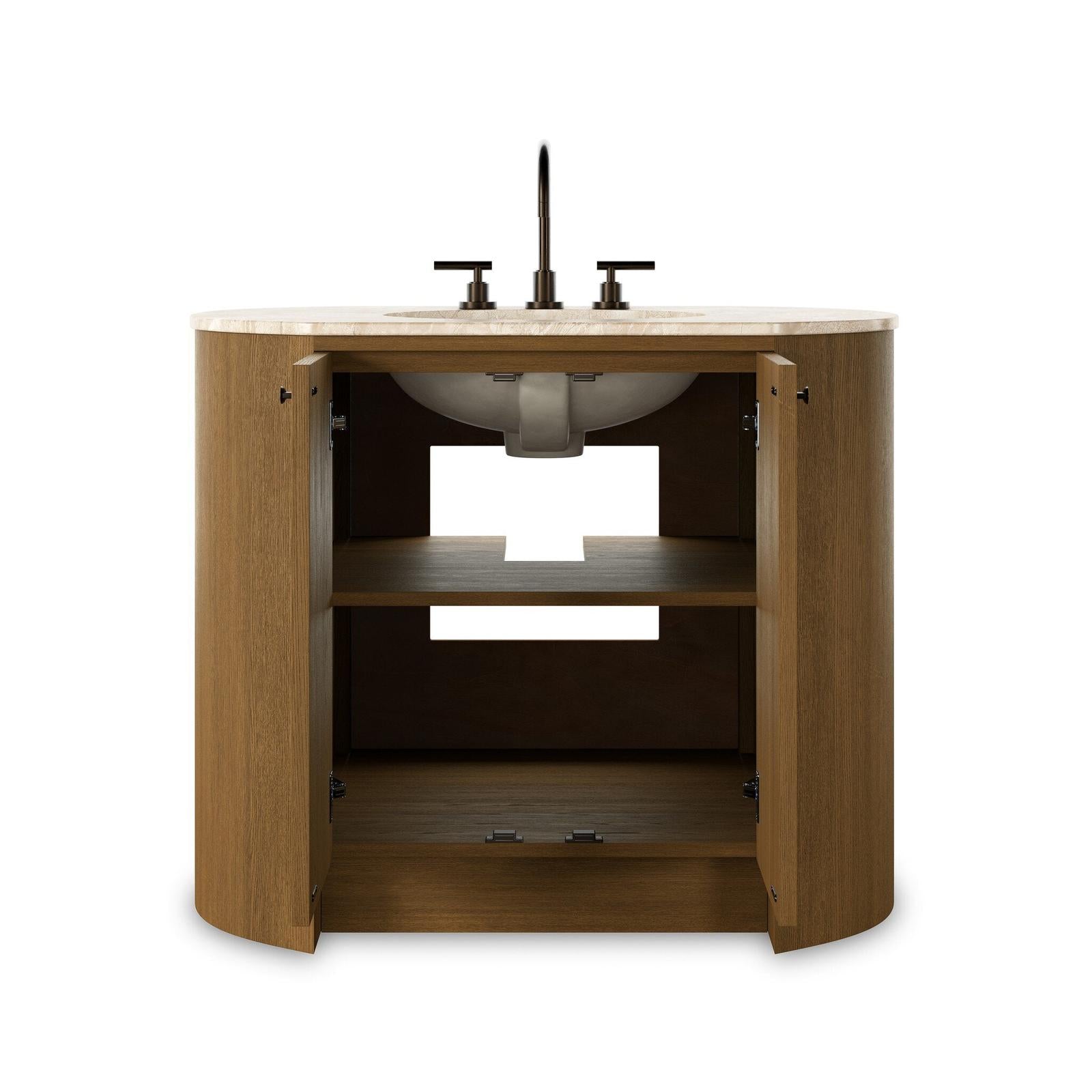 Four Hands Dean Washed Natural Veneer Single Vanity