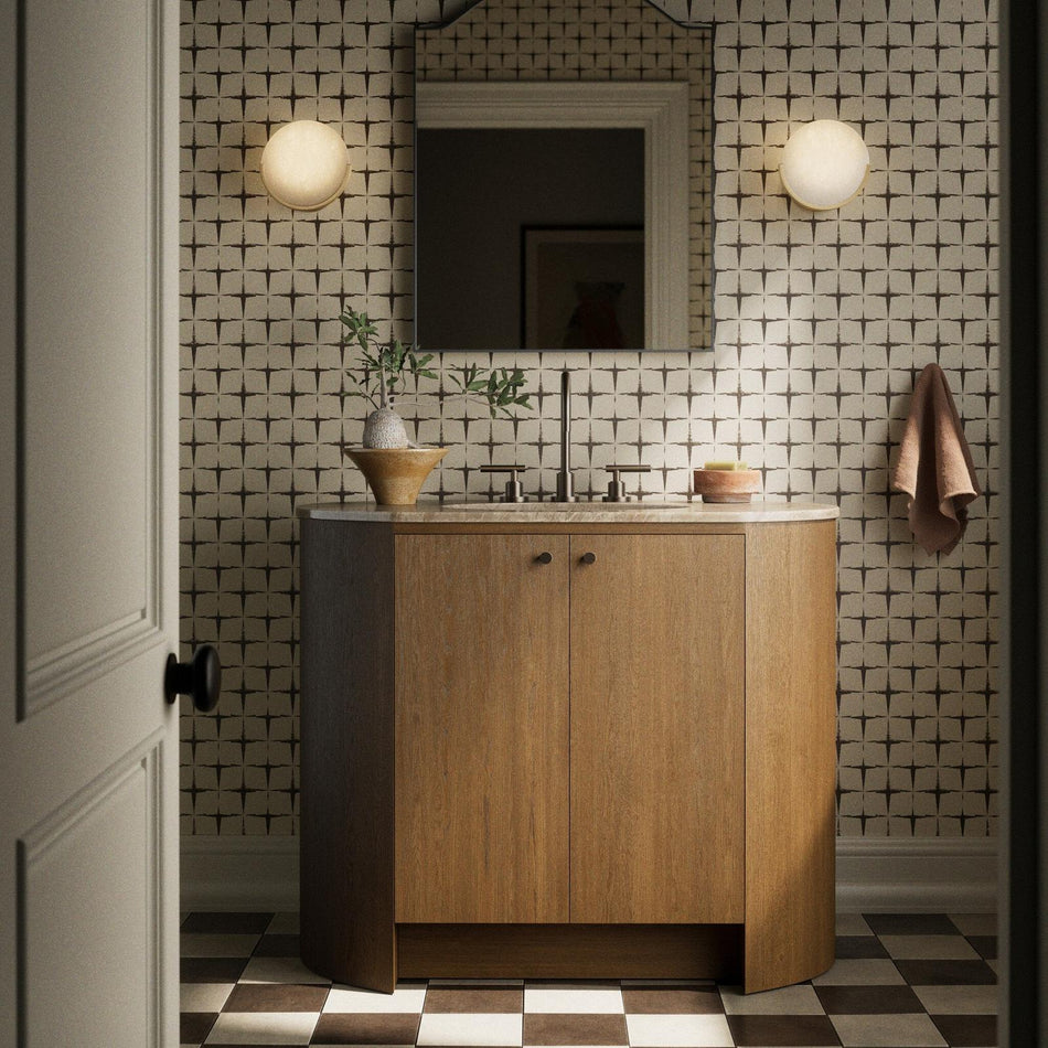 Four Hands Dean Washed Natural Veneer Single Vanity