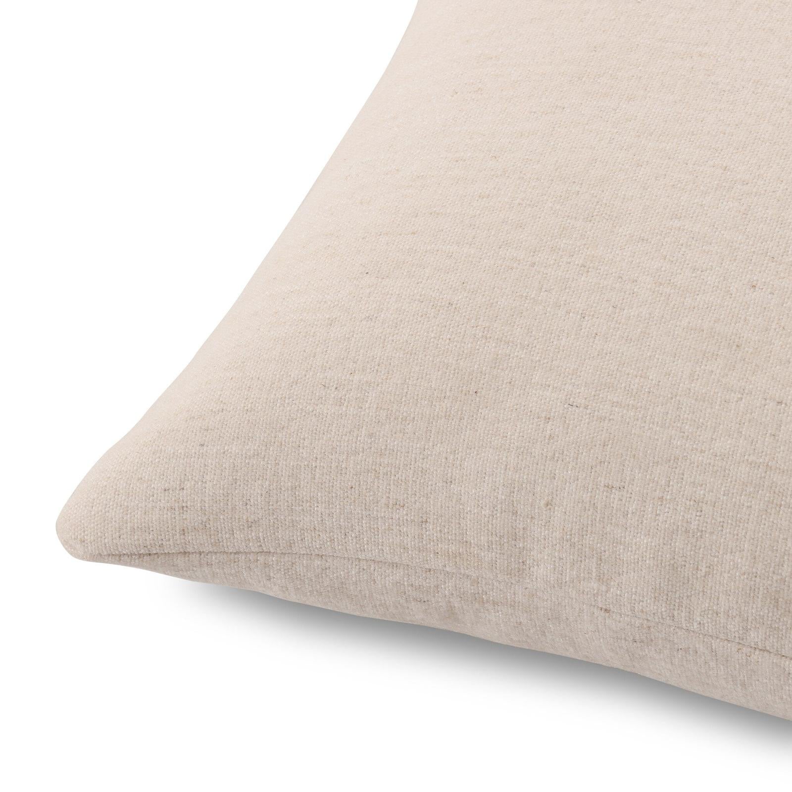 Four Hands Sonnet Laughlin Bone Pillow