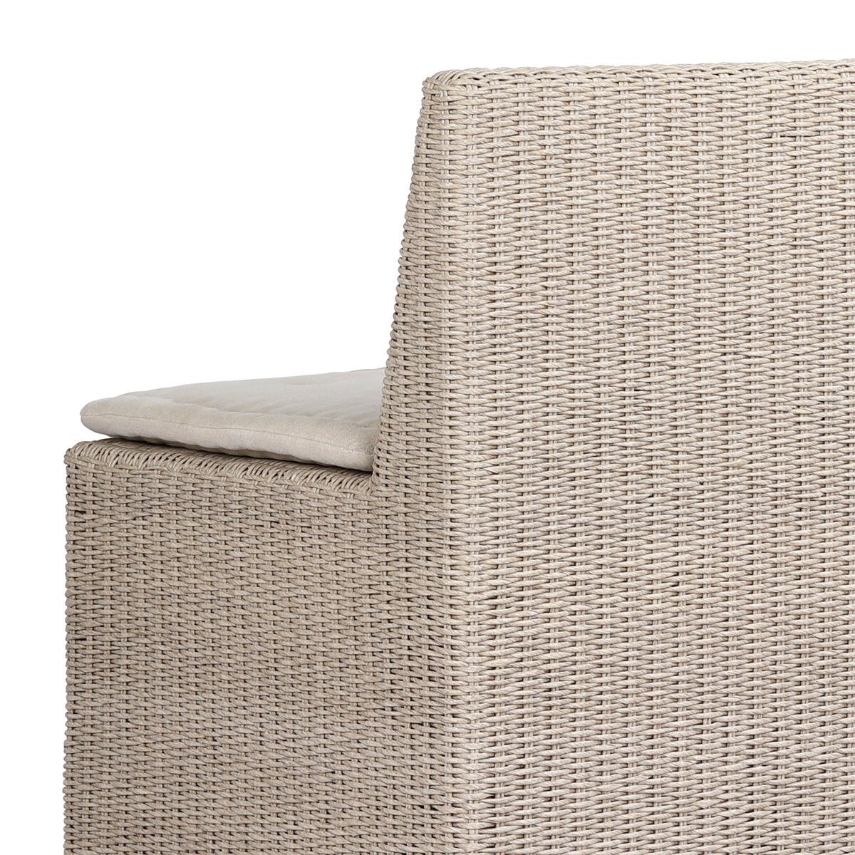 Four Hands Senna Outdoor Dining Chair And A Half