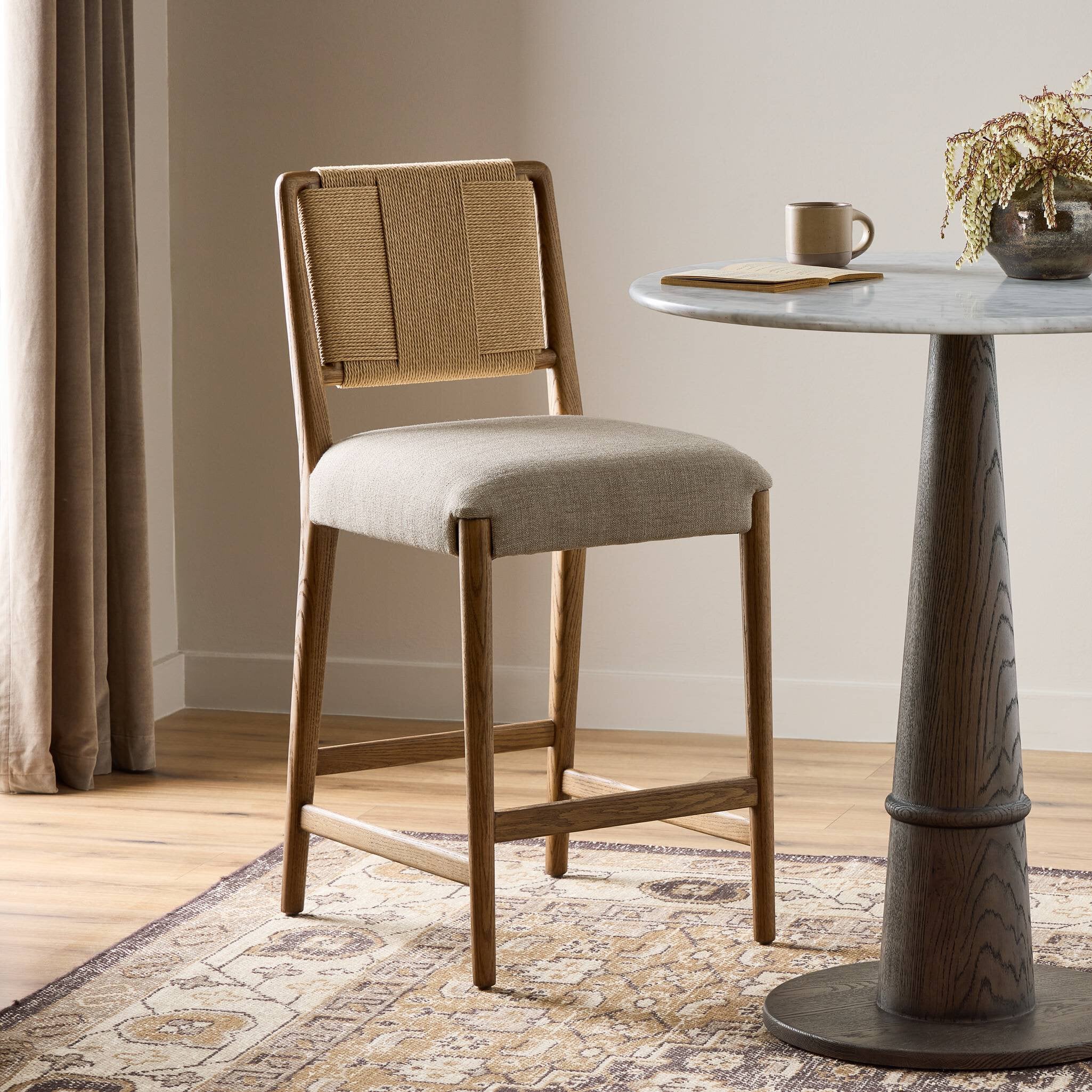 Four Hands Rothler Bar Stool