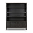 Alessio Bookcase - Smoked Black