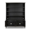 Alessio Bookcase - Smoked Black