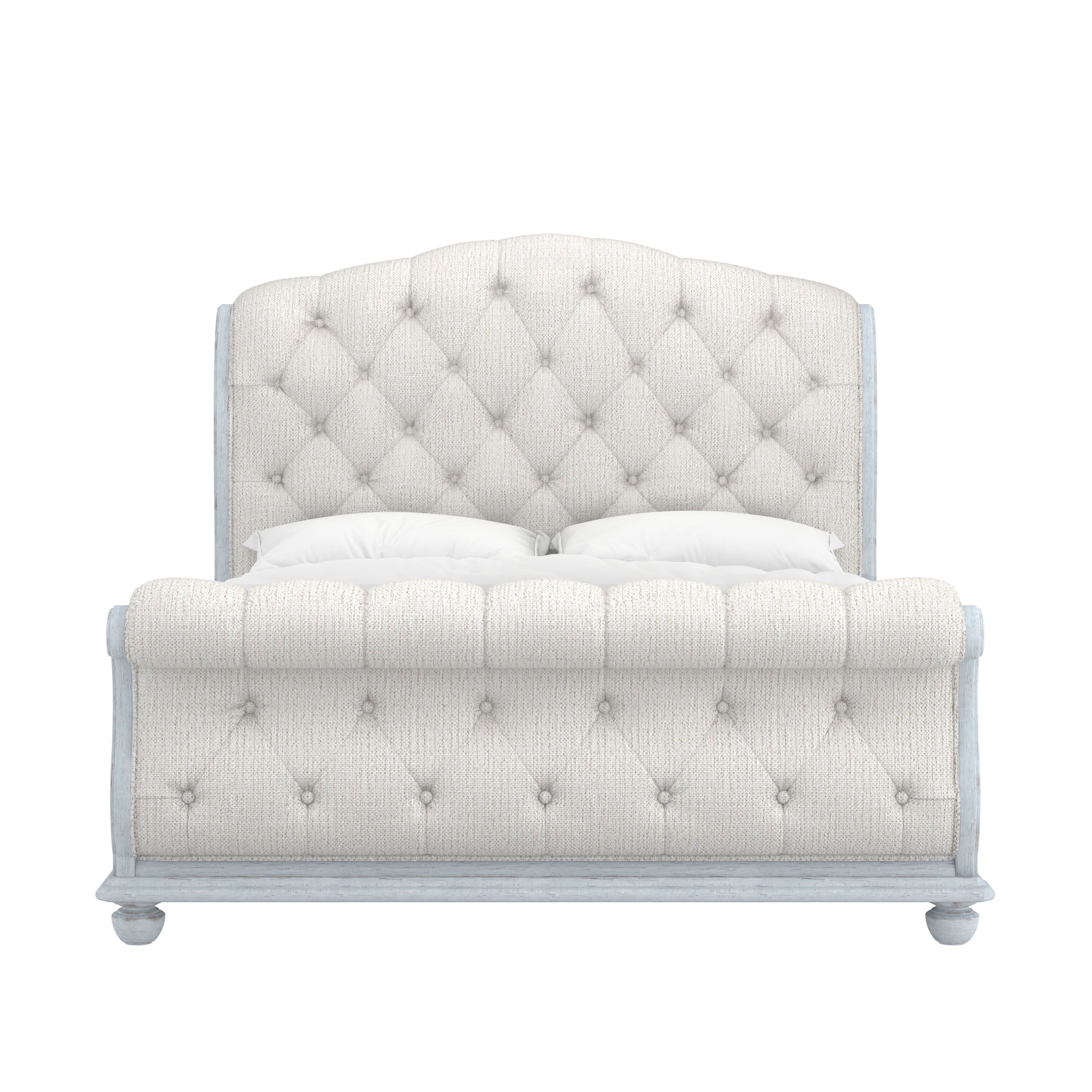 ART Furniture Summer Creek Upholstered Sleigh Bed