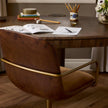 Kendra Desk Chair - Surrey Ochre
