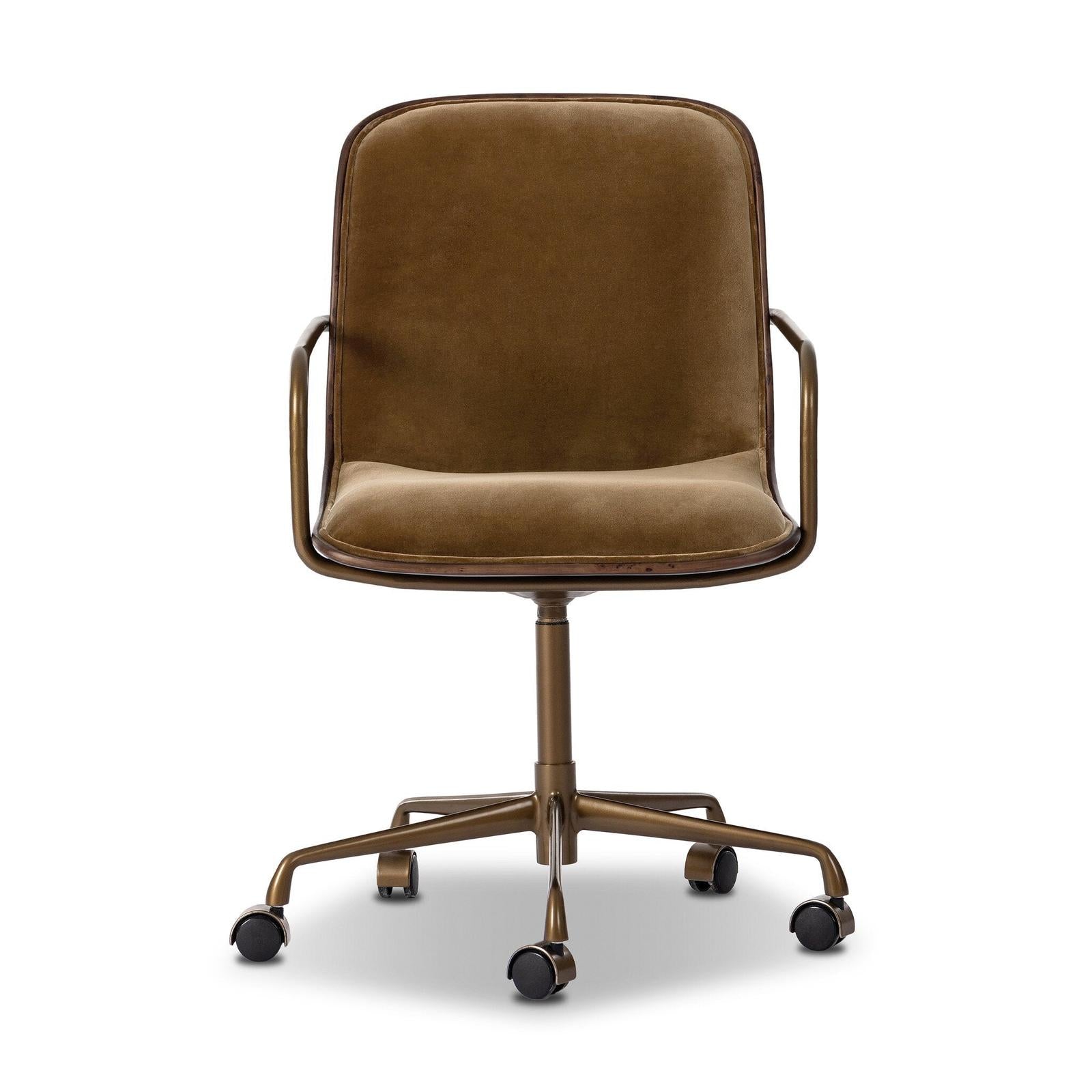 Kendra Desk Chair - Surrey Ochre