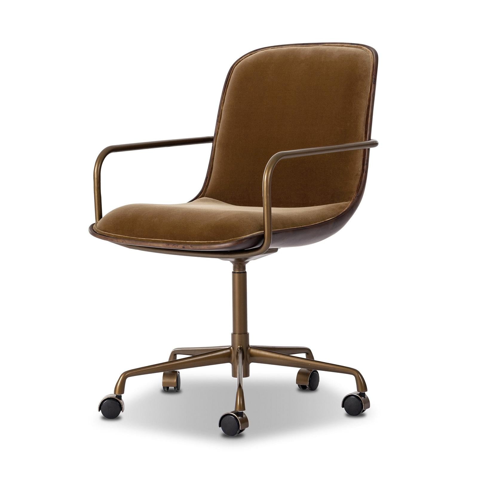 Kendra Desk Chair - Surrey Ochre