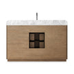 Four Hands Malden Satin Espresso Oak Veneer Single Wide Vanity