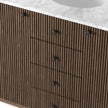 Four Hands Malden Satin Espresso Oak Veneer Single Wide Vanity