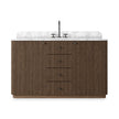 Four Hands Malden Satin Espresso Oak Veneer Single Wide Vanity