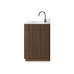 Four Hands Malden Satin Espresso Oak Veneer Single Wide Vanity