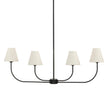 Four Hands Rosaria Natural Bronze Linear Chandelier