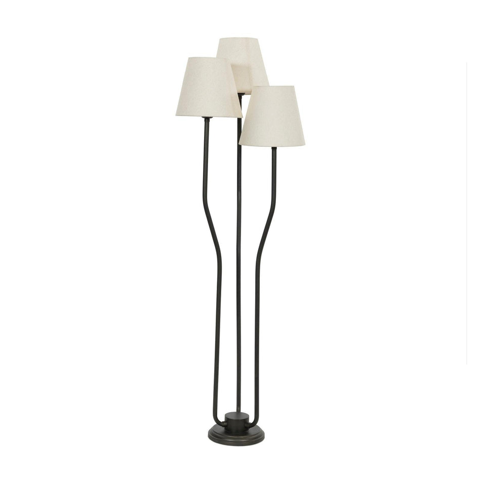 Four Hands Rosaria Natural Bronze Floor Lamp
