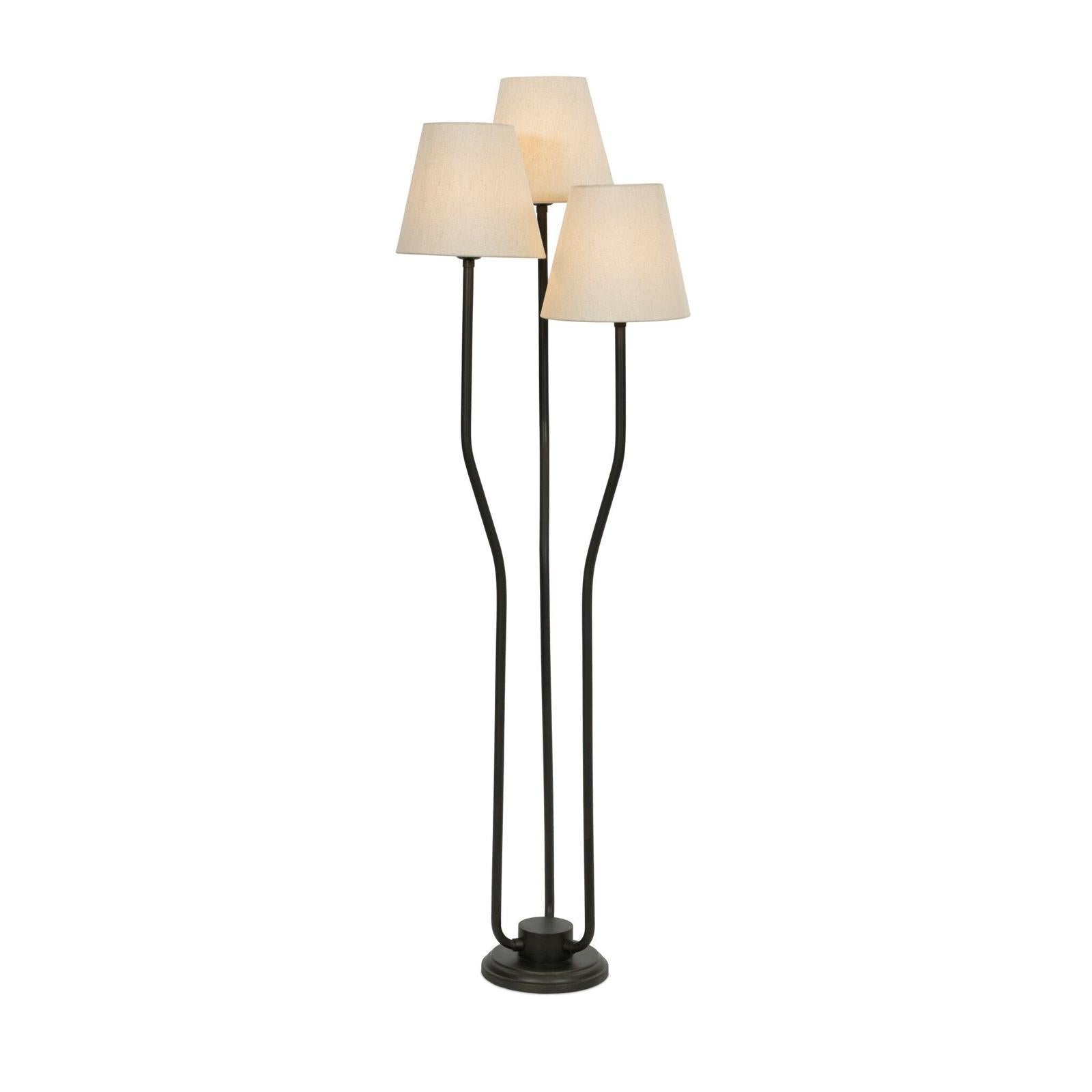 Four Hands Rosaria Natural Bronze Floor Lamp