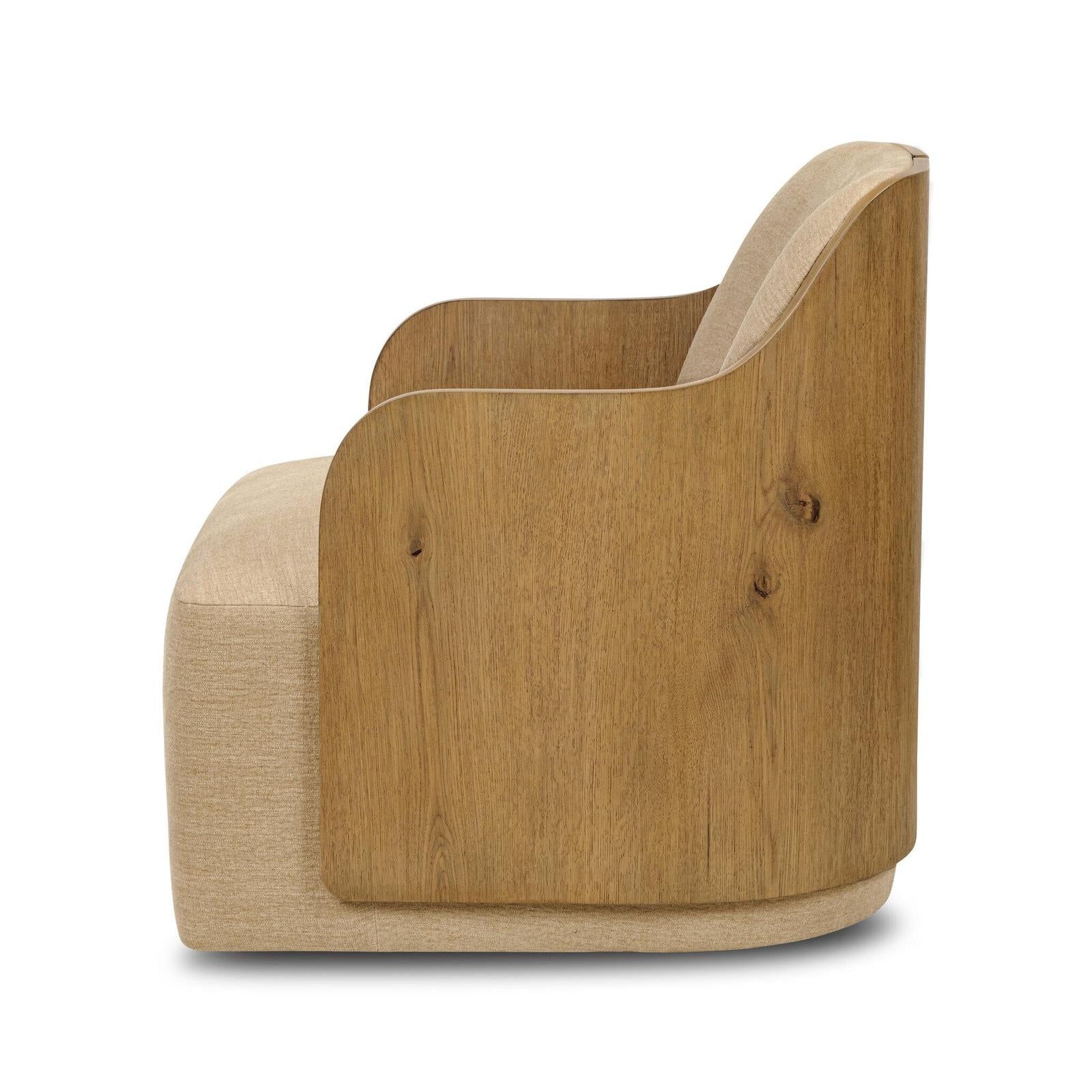 Hemphill Swivel Chair - Laughlin Natural