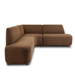 Clemence Dining Banquette L-Shape - Crypton Nomad Mushroom