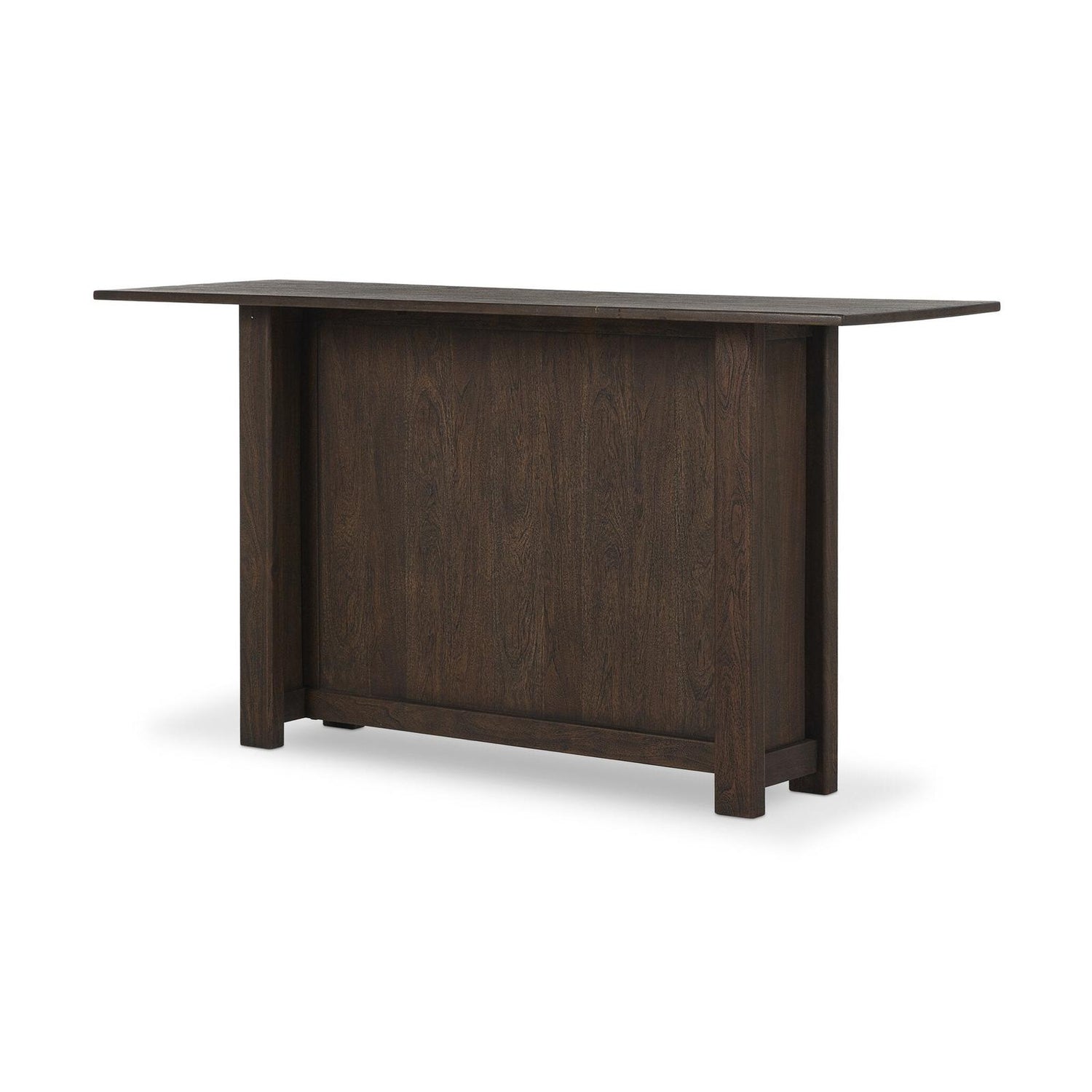 Canton Bar Table - Dark Brown Acacia
