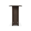 Canton Bar Table - Dark Brown Acacia