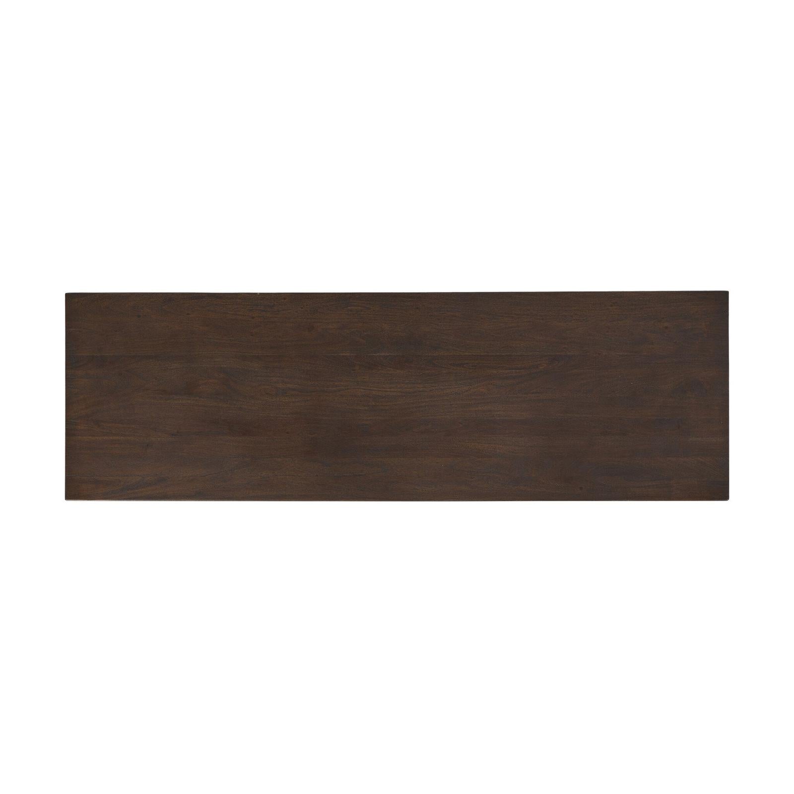 Canton Bar Table - Dark Brown Acacia