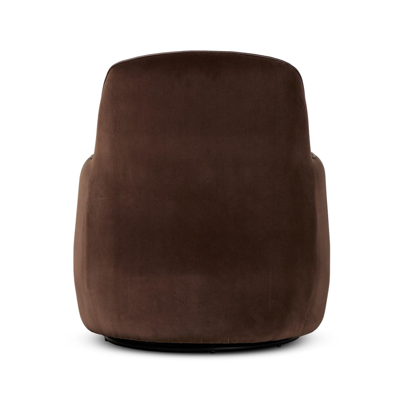 Berkley Swivel Chair - Surrey Cocoa